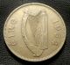Ireland,  1964 ½ Coróin / 2 Scilling 6 Pingin Hunter Horse Coin Coins: World photo 1