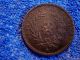 Paraguay: Scarce 2 Centesimos 1870 Thick Copper Coin Extremeley Fine Plus South America photo 3