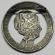 1938 Netherlands Silver Gulden Jewelry Cut Out And Made Into A Pin T307 Europe photo 1