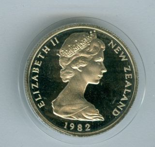 1982 Zealand 5 Cents Sp Ultra Cam Finest Graded. photo