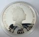 British Virgin Islands 25 Dollars 1988 Silver Coin Proof American Bottle North & Central America photo 1