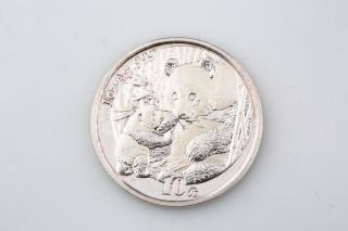 2005 China 10 Yuan 1 Oz.  999 Silver Round photo