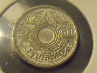 Thailand 10 Satang,  1941 - 2484 - Great Silver Coin - photo