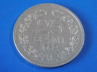 Romania 25 Bani 1952 Vf photo