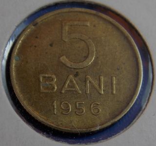 Romania 5 Bani 1956 Xf photo