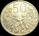 Czechoslovakia Czechoslovakian 1921 50 Haleru Coin Coin Rare Rampant Lion Europe photo 1