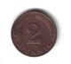 1983 (d) - 2 Pfennig - Germany Fed.  Rep.  - 2.  9000 G.  Bronze Clad Steel 19.  25 Mm. Germany photo 1
