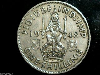 1948 Great Britain Shilling Scottish Crest A photo