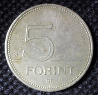 M39 Coin 5 Forint 1996 Hungary photo