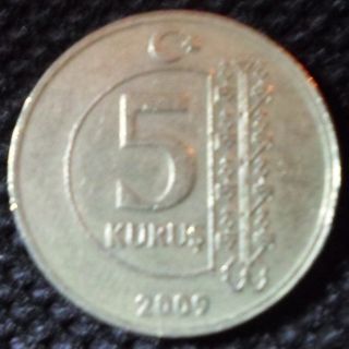 C43 Coin 10 Kurus 2009 Turkey Turkiye photo