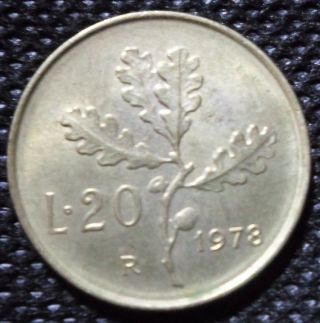 M27 Coin 20 Lire 1978 Italy photo