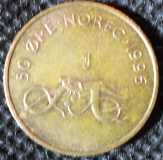 C48 Coin 50 Ore 1996 Norway Noreg photo