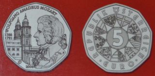 2006 Austria Österreich 5 Euro Coin 