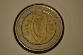 2002 Ireland 2 Euro Very Very Rare 1 photo