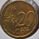 2002 Greece 20 Eurocent Coin Very Rare 1 Europe photo 1