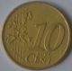 2002 Greece 10 Eurocent Coin Very Rare Gr2 Europe photo 1