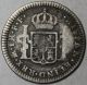 1782 Colonial Spain Silver 1 Real (old Us Dime) Mexico City (mo) Die Clash Error Mexico photo 1