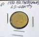 1980 Netherlands 25 - Cent Coin In Vg - Km 183 Europe photo 2