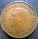 1938 Penny Coin From Australia King George Vi On Obverse Australia photo 1