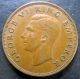 1941 Penny Coin From Zealand Mintage Of 1,  200,  000 Australia & Oceania photo 1