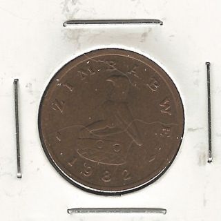 Zimbabwe Cent,  1982 photo