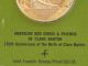 American Red Cross Clara Barton Solid Bronze Medal Franklin D6307 Exonumia photo 2