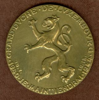 20th Century Luxembourg Medal 