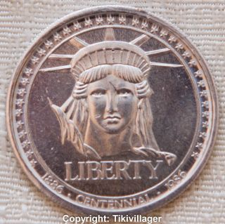 Great American Magazines 1 Liberty Coin 100th Anniv.  Commemorative Medal (1985) photo