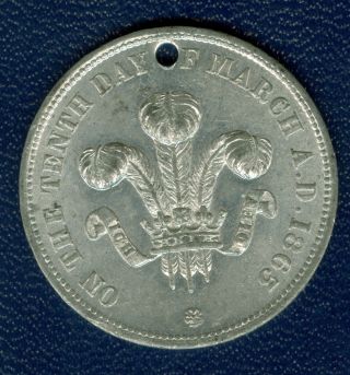 1863 British Medal Commemorating The Marriage Of Prince Of Wales To Alexandra photo
