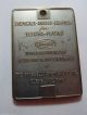 1936 Cleveland Oh Centennial Great Lakes Expo Medal - Grasselli Chemical Co Exonumia photo 1