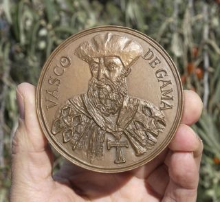 French Medal Vasco Da Gama Portugal,  Explorer,  Guastalla photo