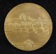 1916 Archduchess Maria Annuziata Charles Bridge Bronze Medal Hartig Exonumia photo 1