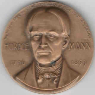 Tmm 1970 H Mann Medallic Art Co Hall Of Fame Great Amer Bronze Medal 44mm photo