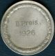 1926 Second Place Silver Achery Award German Medal Exonumia photo 1