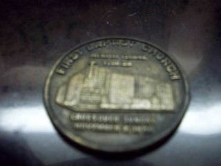 First Bautist Church Medal Merritt Island Dated 1986 Nr photo