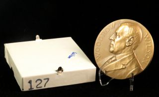 U.  S.  Medal No.  127 President Woodrow Wilson 3 