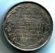 French Assassination Of The Duke Of Berry February 14 1820 Xrare Silvered Medal Exonumia photo 1