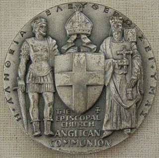 Maco.  Great Religions Of The World,  Episcopal Silver Medal 1972 By Ralph Menconi photo