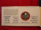 1st Bicentennial Cover W/1 Troy Oz Pure Silver Commemorative Proof Medal,  9/5/74 Exonumia photo 3