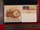1st Bicentennial Cover W/1 Troy Oz Pure Silver Commemorative Proof Medal,  9/5/74 Exonumia photo 2