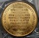 James A.  Garfield 20th President Of The U.  S.  A.  Brass Collector Token. . .  9632 Exonumia photo 1