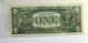 Us One Dollar Silver Certificate Blue Seal Series 1957 Issue Small Size Notes photo 1