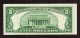 Error Faulty Alignment 1953b $5 Alomost Uncirculated Silver Certificate -) Paper Money: US photo 2