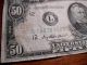 1950 50 Dollar Bill - San Francisco Large Size Notes photo 2