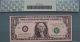 1977 $1 Major Error Full Face To Back Offset Graded By Pcgs 63ppq Choice Paper Money: US photo 1