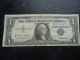 1957 One Dollar Silver Certificate Blue Note Robert B Anderson Sec Of Treasury Small Size Notes photo 1
