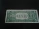 1957 One Dollar Silver Certificate Blue Note Robert B Anderson Sec Of Treasury Small Size Notes photo 2