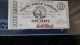 Graded 63 Crisp Uncirculated North Carolina 5 Cent 1863 Confederate Era Banknote Paper Money: US photo 8