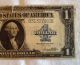 Large 1923 $1 Dollar Bill Silver Certificate Note Us Currency Signed Woods/white Large Size Notes photo 1