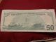 $50.  00 Star Bill Federal Note Ab03380057 1996 Small Size Notes photo 1
